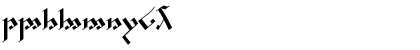 Download Tengwar Noldor Regular Font