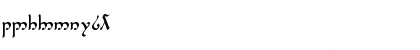 Download Tengwar Parmaite Regular Font
