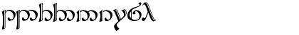 Download Tengwar Sindarin-2 Regular Font