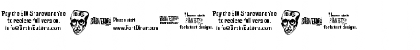 Download BE Marker Serif_SW Font Numeric Preview