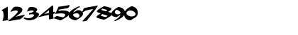 Download BeachComber65 Bold Font Numeric Preview