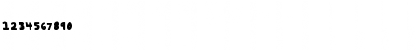 Download Beans Plain Regular Font Numeric Preview