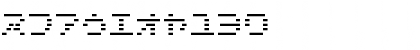 Download D3 DigiBitMapism Katakana Thin Regular Font