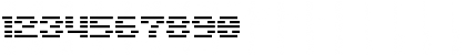 Download D3 DigiBitMapism type A Regular Font