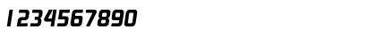 Download Digital-Serial-ExtraBold RegularItalic Font
