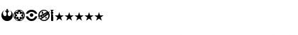 Download Distant Galaxy Symbols Regular Font
