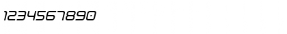 Download Fox on the Run Semi-Bold Italic Semi-Bold Italic Font Numeric Preview