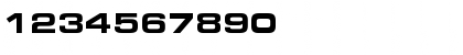 Download Eurostile#2-Extended Bold Font Numeric Preview