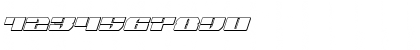 Download Joy Shark Outline Italic Outline Italic Font