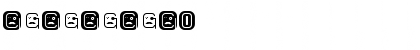 LETRERA CAPS Regular Font Numeric Preview LETRERA CAPS Regular Font Numeric Preview