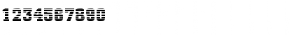 Download FZ BASIC 53 STRIPED Normal Font
