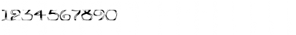 Download FZ WARPED 23 Normal Font Numeric Preview