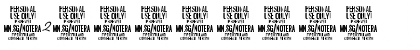 Download Notera 2 PERSONAL USE ONLY Light Font