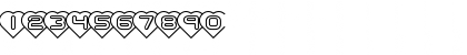 Download Hearts (BRK) Normal Font