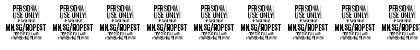 Download Ropest PERSONAL USE ONLY Regular Font