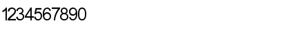 Download Elegance Regular Font Numeric Preview