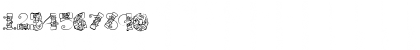 LD On the Vine Regular Font Numeric Preview