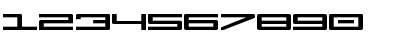 Download Legion Expanded Expanded Font Numeric Preview