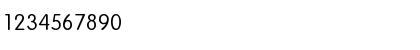 Lemons 1 Regular Font Numeric Preview