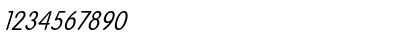 Download Lemons 15 Italic Font Numeric Preview