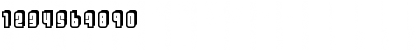 Letters Regular Font Numeric Preview