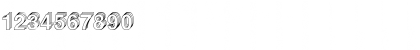 LevelTwo Regular Font Numeric Preview LevelTwo Regular Font Numeric Preview