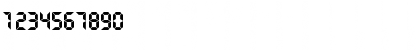 Download LiquidCrystal Normal Font Numeric Preview