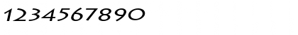 Download Liste Extended Italic Font Numeric Preview