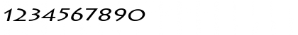 Download ListeExtended Italic Font Numeric Preview