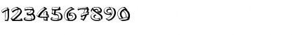 Download LowEa Wd Regular Font Numeric Preview