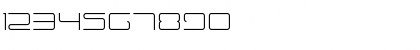 Download ltr-04:wireflame Regular Font Numeric Preview