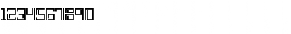 Download Lyneous Linear BRK Regular Font Numeric Preview