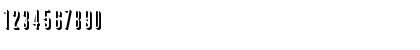 Download Narrow Shadow 1 Shadow Font