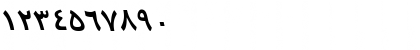 Download Arabic7TypewriterSSK Italic Font
