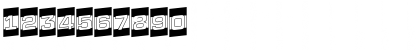 Download a_LineaSansCmB&WUp Regular Font Numeric Preview