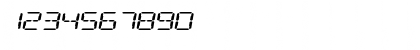 Download Digital Readout Expanded Regular Font