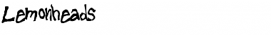 Download Lemonheads Font