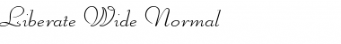 Download Liberate Wide Normal Font Title Preview Download Liberate Wide Normal Font Title Preview