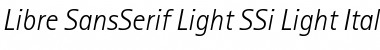 Download Libre SansSerif Light SSi Light Italic Font Title Preview Download Libre SansSerif Light SSi Light Italic Font Title Preview