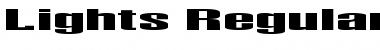 Download Lights Regular Font Title Preview