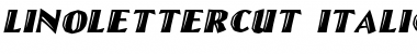 Download LinoLetterCut Italic Font Title Preview Download LinoLetterCut Italic Font Title Preview