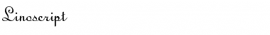 Download Linoscript Font