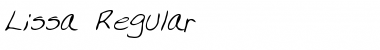 Download Lissa Regular Font Title Preview Download Lissa Regular Font Title Preview