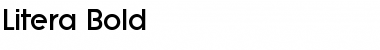 Download Litera Bold Font Title Preview