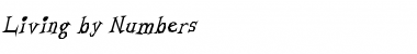 Download Living by Numbers Regular Font Title Preview