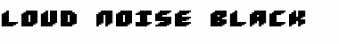 Download Loud noise Black Regular Font Title Preview