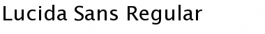 Download Lucida Sans Font