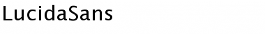 Download LucidaSans Font