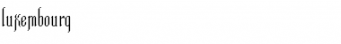 Download Luxembourg Regular Font Title Preview Download Luxembourg Regular Font Title Preview