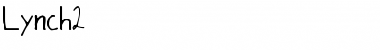 Download Lynch2 Regular Font Title Preview